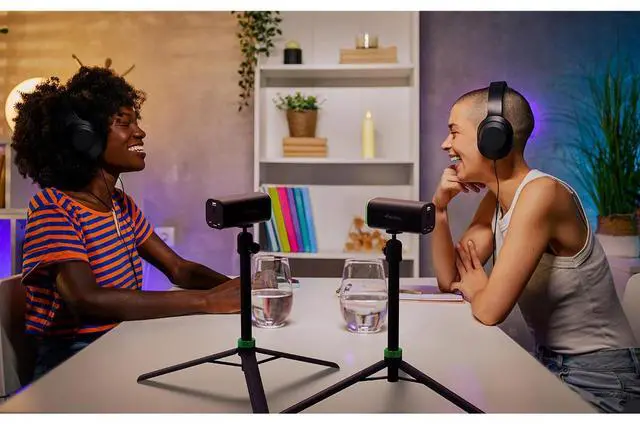 Alt view image 12 of 14 - BirdDog Maki Live 8.2MP 4K UltraHD NDI|HX3 Battery Powered Live Streaming 3X Box Camera, Black