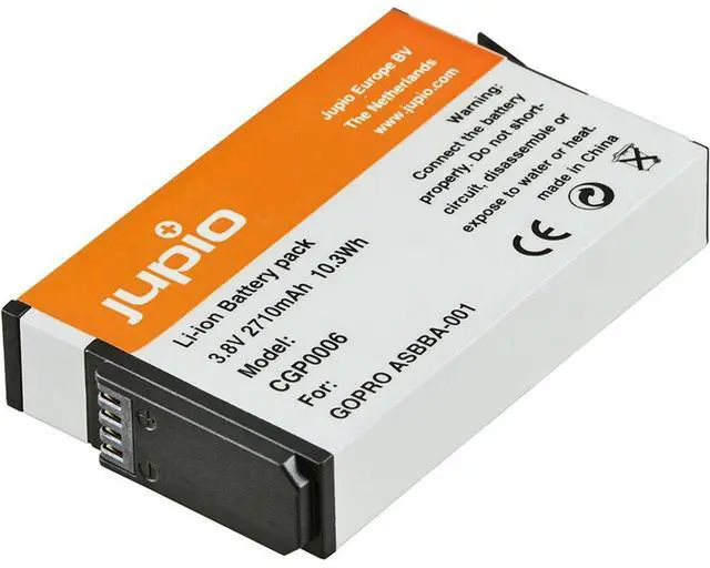 Main image of Jupio ASBBA-001 3.8V 2710mAh Lithium-Ion Battery for GoPro Fusion