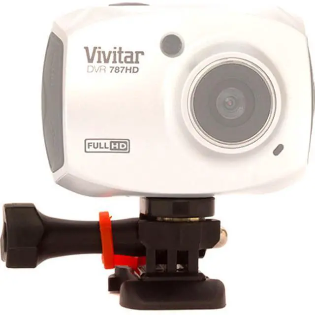 Alt view image 7 of 8 - Vivitar Pro Series Curved Helmet, Flat Surface & Vented Helmet Mounts for GoPro & All Action Cameras
