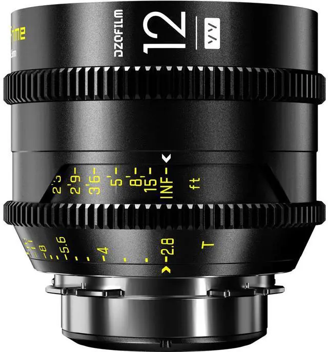 Alt view image 2 of 5 - DZOFILM Vespid Prime 12mm T2.8 Cine Lens for PL Mount and Canon EF