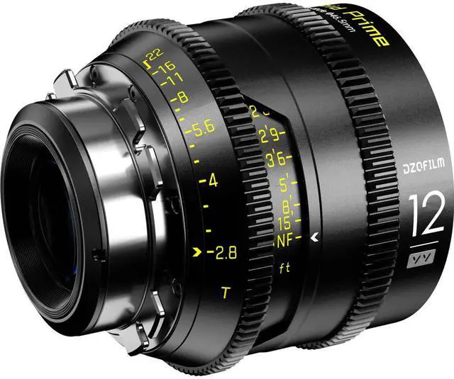 Alt view image 4 of 5 - DZOFILM Vespid Prime 12mm T2.8 Cine Lens for PL Mount and Canon EF