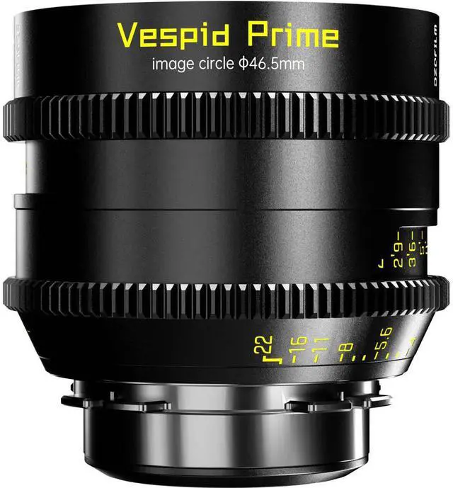 Alt view image 3 of 5 - DZOFILM Vespid Prime 12mm T2.8 Cine Lens for PL Mount and Canon EF