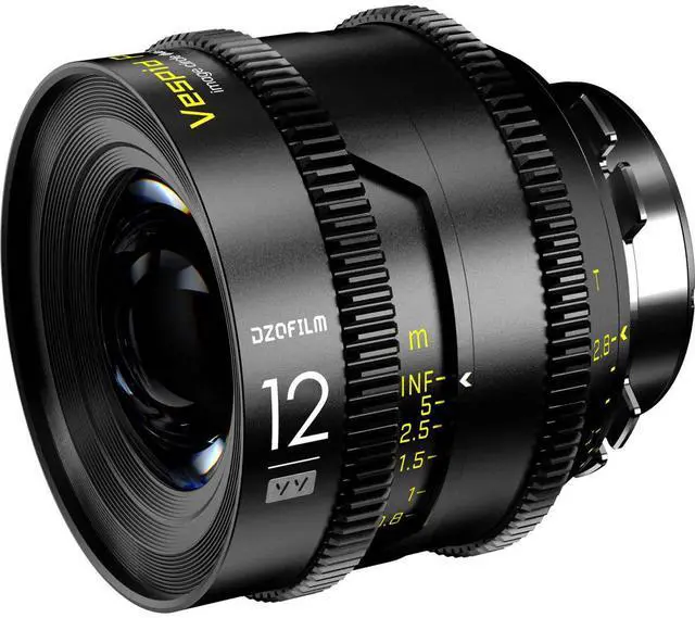 Alt view image 5 of 5 - DZOFILM Vespid Prime 12mm T2.8 Cine Lens for PL Mount and Canon EF