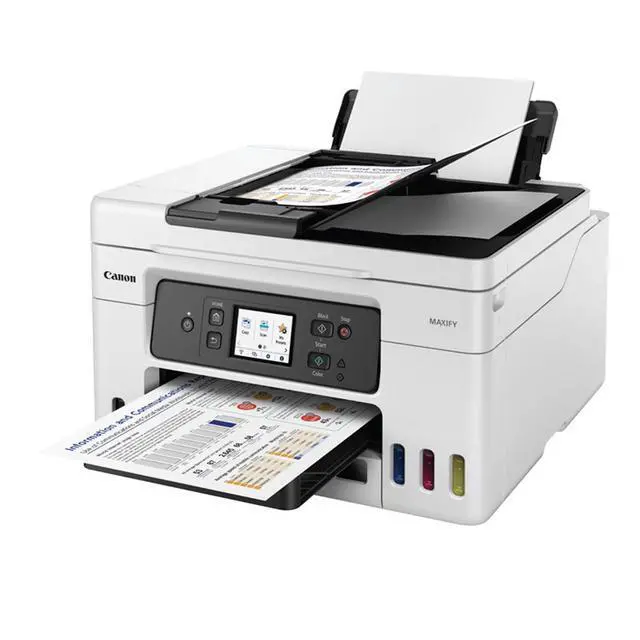 Alt view image 19 of 20 - Canon MAXIFY GX4020 Wireless Inkjet Multifunction Printer Color 5779C002