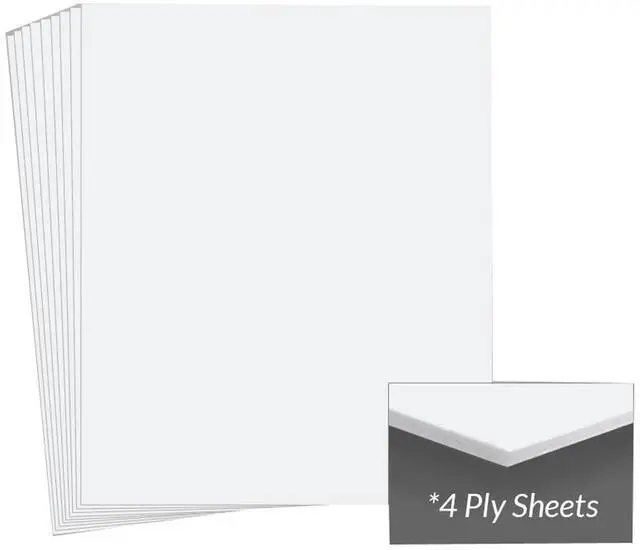 Main image of Archival Methods 100% Cotton Museum Board, 11x14", 4 Ply, Bright White, Package of 25