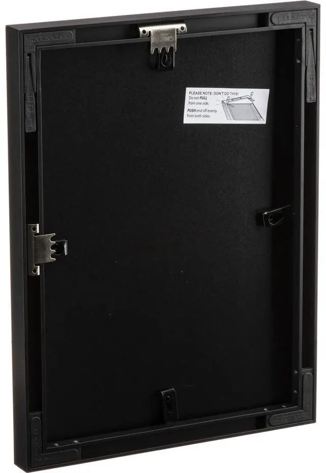 Alt view image 2 of 2 - Framatic Fineline 14x18" Aluminum Frame with a Thin Face for a 14x18" Photograph, Black