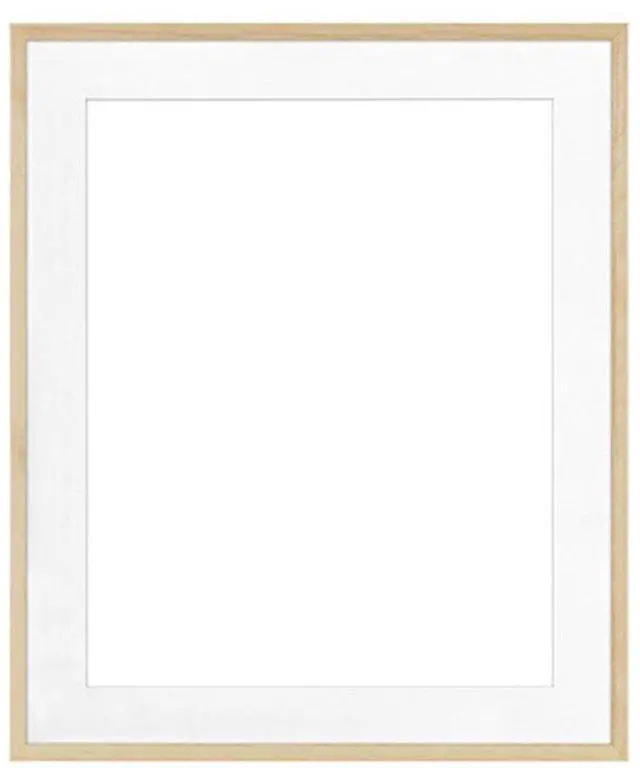 Main image of Framatic Woodworks 20x24" Natural Blonde Hardwood Frame Matted for a 16x20" Photograph