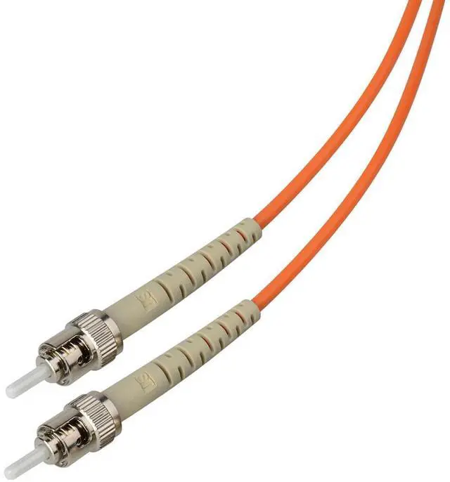 Main image of Camplex 3m (9.84') 62.5/125u Multimode Simplex ST to ST Fiber Optic Patch Cable, Orange