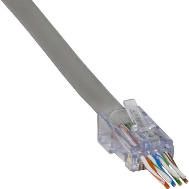 Alt view image 2 of 3 - Platinum Tools ezEX44 RJ45 Unshielded Connector, 10 Pieces