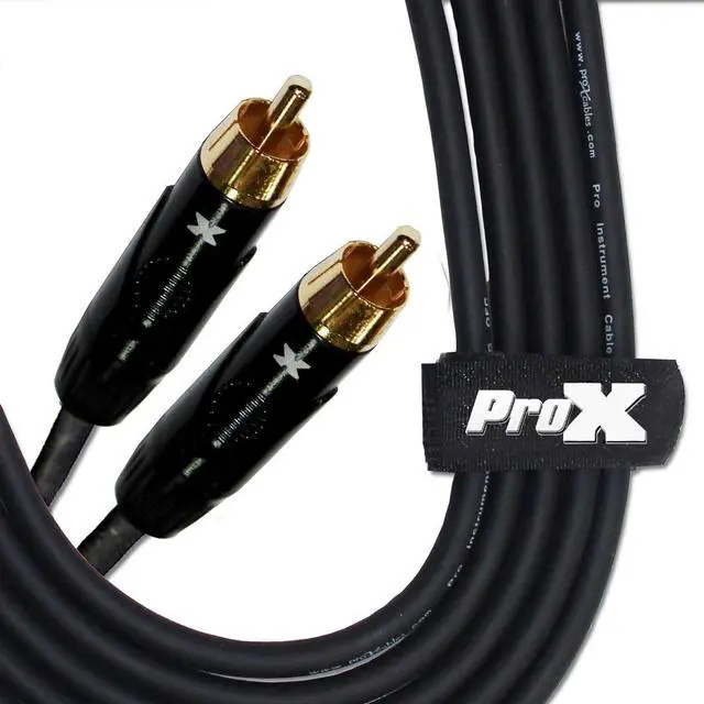 Alt view image 6 of 6 - ProX XC-RCA05 | 5\' RCA to RCA Cable