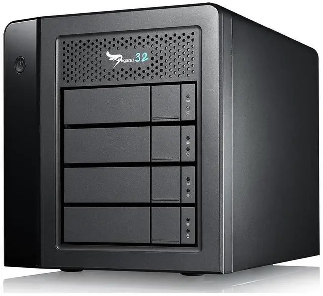 Alt view image 6 of 6 - Promise Technology Pegasus32 R4 16TB HDD 4x4TB