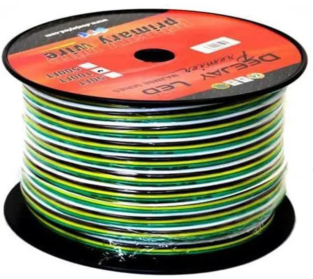 Alt view image 4 of 4 - 100-Foot 4-Conductor 16 Gauge Primary Stranded Cable Ideal for Accessory Hookup
