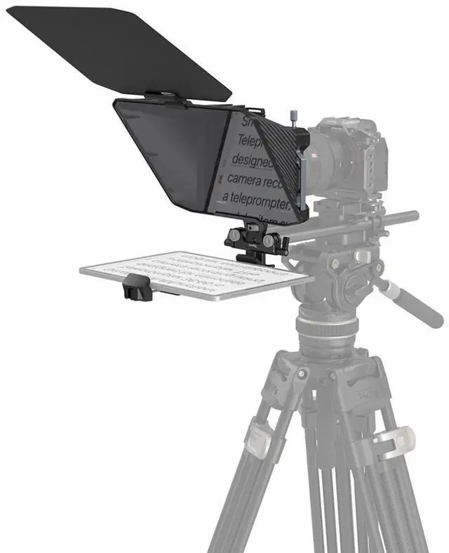 Alt view image 2 of 7 - SmallRig Multifunctional Teleprompter for Mirrorless Camera
