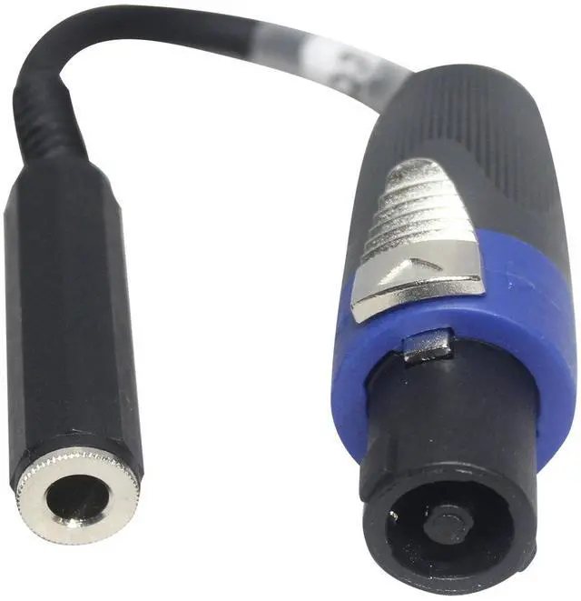 Alt view image 3 of 7 - ProX XC-SQF 6" 12AWG SpeakOn to 1/4" TS-F High Performance Speaker Cable