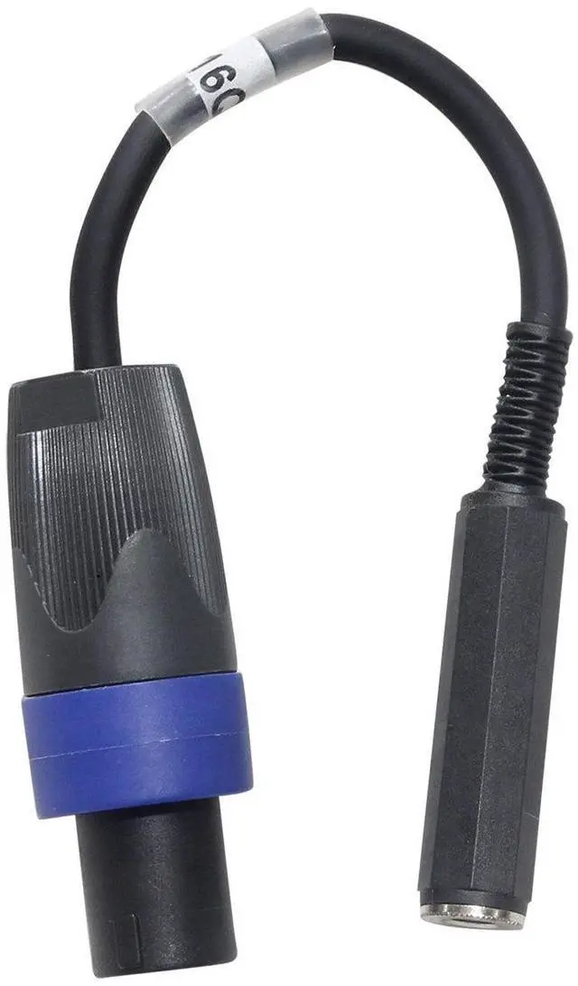 Alt view image 6 of 7 - ProX XC-SQF 6" 12AWG SpeakOn to 1/4" TS-F High Performance Speaker Cable