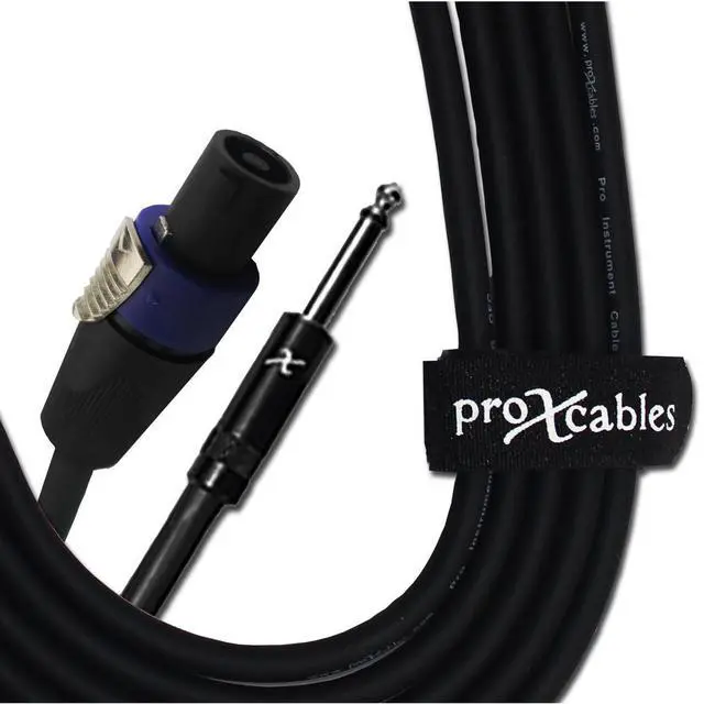 Main image of ProX XC-SQ50 50' 12AWG SpeakOn to 1/4" TS-M High Performance Speaker Cable