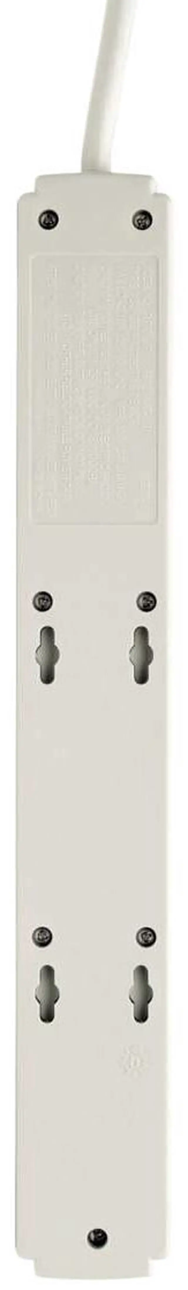 Alt view image 20 of 20 - Tripp Lite 6 Outlet Surge Protector Power Strip 6Ft Cord 990 Joules Dual Usb Charging Led & Insurance (Tlp606usb)