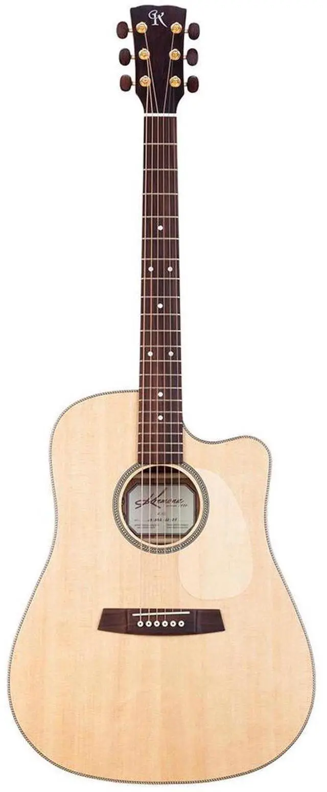 Main image of Kremona Steel String Series M20 D-Style Acoustic Electric Guitar with Hardshell Case, Rosewood Fingerboard