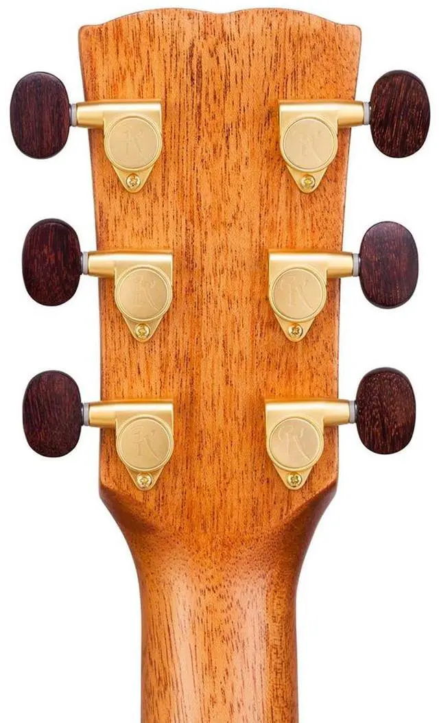 Alt view image 7 of 7 - Kremona Steel String Series M20 D-Style Acoustic Electric Guitar with Hardshell Case, Rosewood Fingerboard
