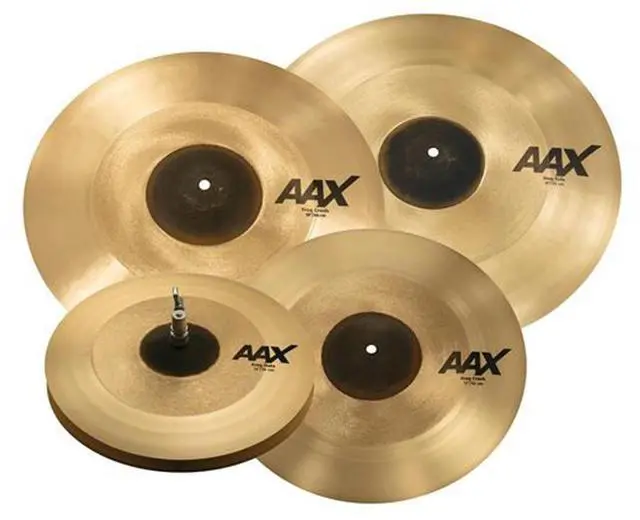 Main image of Sabian AAX Freq Performance Set with 14" AAX Freq Hi-Hats, 18/16" AAX Freq Crash and 21" AAX Freq Ride Cymbal