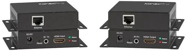 Alt view image 15 of 19 - KanexPro NetworkAV HDMI over IP Extender Transmitter/Receiver Set EXT-AVIP120M