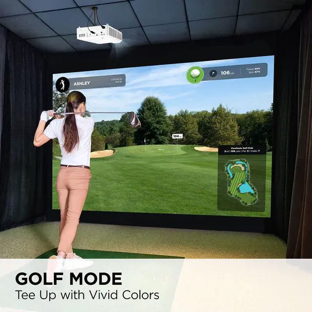 Alt view image 14 of 14 - ViewSonic LS901-4K 5,500 ANSI Lumens 4K HDR Laser Installation Projector