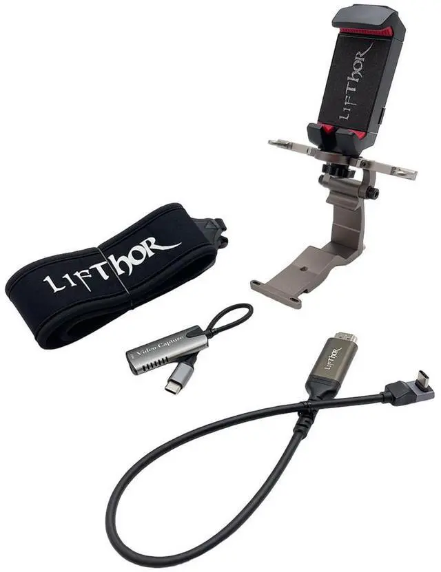 Alt view image 2 of 7 - LifThor Freya Utility Mount Combo Kit for DJI RC2 Controller