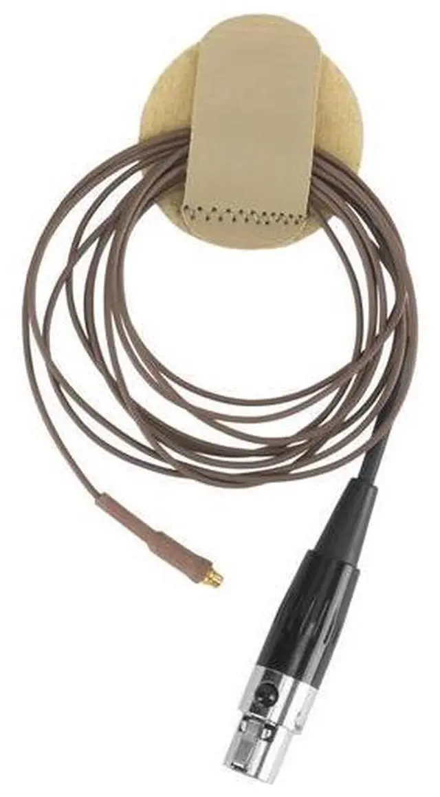 Alt view image 2 of 4 - Wireless Mic Belts Cable Discs Management Tabs, Tan, 50-Pack #AC-DISC-50-T