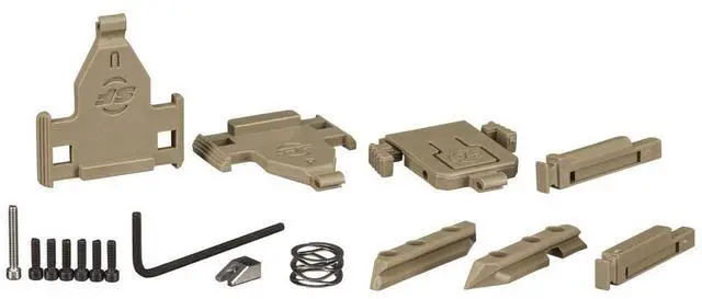 Alt view image 4 of 7 - SureFire Z89 X300 Mount Parts Kit, Tan