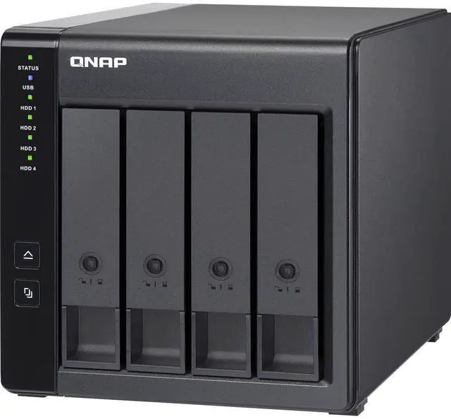 Alt view image 2 of 6 - QNAP TR-004 4-Bay USB 3.2 Gen 1 RAID Expansion Enclosure, with 4x 4TB NAS HDD
