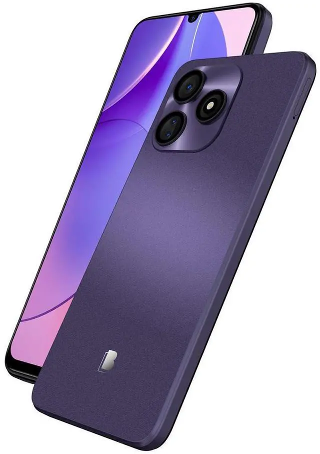 Alt view image 8 of 12 - BLU G64L G0991WW 64GB Dual-SIM GSM Unlocked, Purple