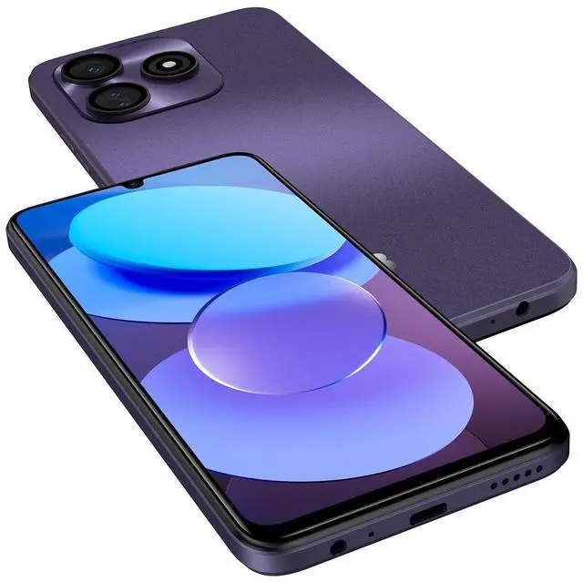 Alt view image 9 of 12 - BLU G64L G0991WW 64GB Dual-SIM GSM Unlocked, Purple