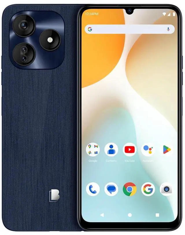 Alt view image 8 of 13 - BLU G64L G0991WW 128GB Dual-SIM GSM Unlocked, Deep Blue