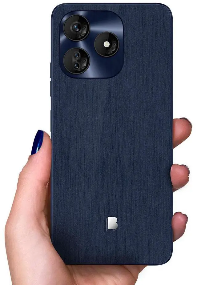 Alt view image 12 of 13 - BLU G64L G0991WW 128GB Dual-SIM GSM Unlocked, Deep Blue