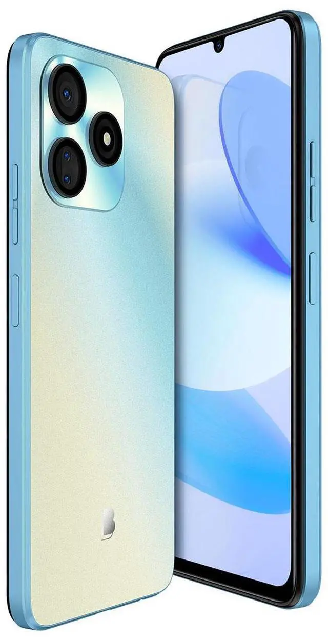 Alt view image 7 of 12 - BLU G64L G0990WW 128GB Dual-SIM GSM Unlocked, Light Blue