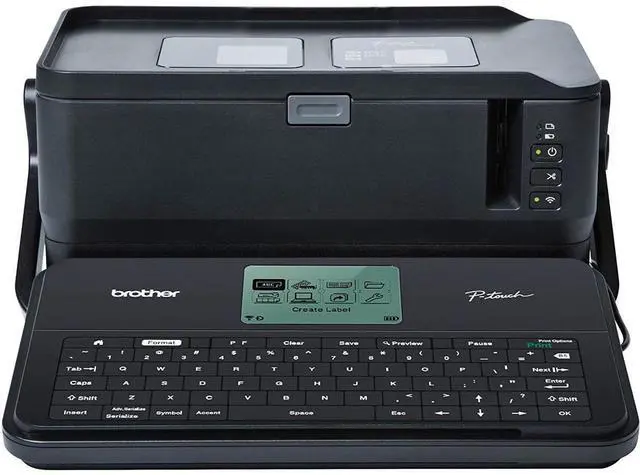 Alt view image 18 of 20 - Brother P-touch PTD800W Thermal Transfer Printer - Desktop - Label Print
