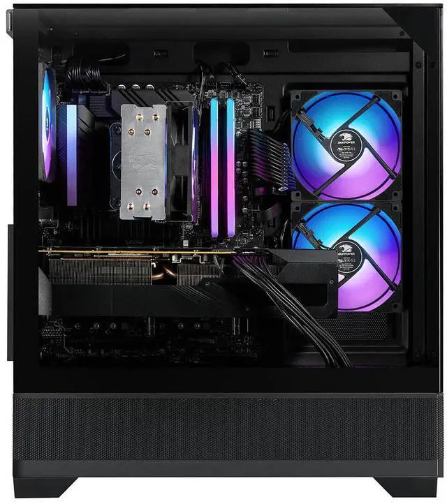 Alt view image 10 of 14 - iBUYPOWER Element SE Gaming PC Desktop - AMD Ryzen 5 5500 - NVIDIA GeForce RTX 5060 8GB - 16GB DDR4 - 1TB NVMe SSD - ESA5N5601