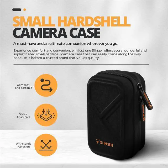 Alt view image 2 of 7 - Slinger Small Hardshell Camera Case #SL-SH-CC