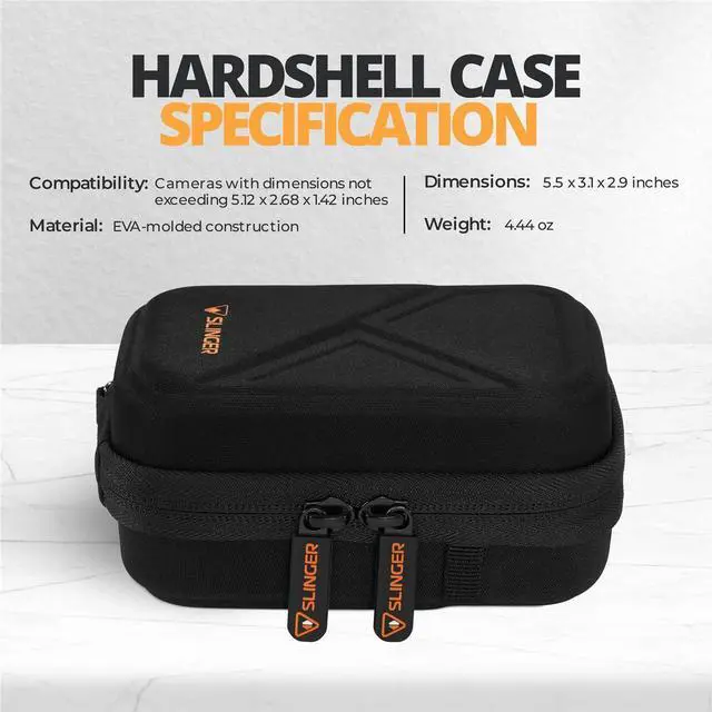 Alt view image 7 of 7 - Slinger Small Hardshell Camera Case #SL-SH-CC