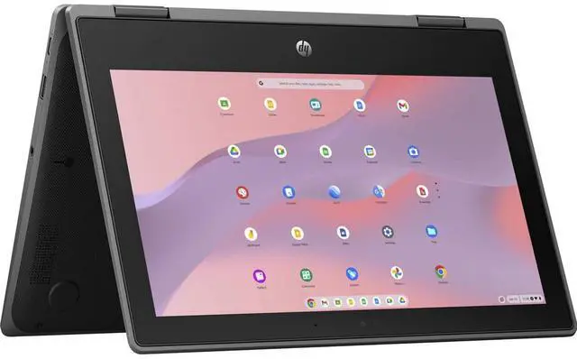 Alt view image 11 of 17 - HP Fortis x360 G3 J 11.6" Touchscreen Rugged Convertible 2 in 1 Chromebook HD 1366 x 768 Intel Celeron N5100 (4 Core) 1.10 GHz 8 GB Total RAM 8 GB On-board Memory 64 GB Flash Memory Model 7L302UT#ABA