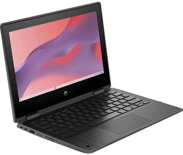 Alt view image 13 of 17 - HP Fortis x360 G3 J 11.6" Touchscreen Rugged Convertible 2 in 1 Chromebook HD 1366 x 768 Intel Celeron N5100 (4 Core) 1.10 GHz 8 GB Total RAM 8 GB On-board Memory 64 GB Flash Memory Model 7L302UT#ABA