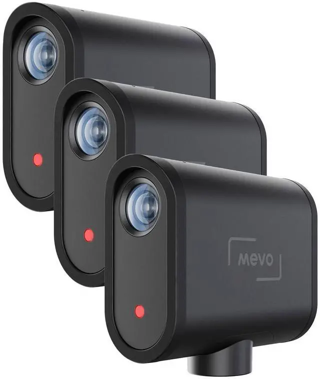 Alt view image 3 of 6 - Mevo Start All-In-One Full HD Live Streaming Camera with 128GB microSDXC Memory Card and Adapter, 3-Pack