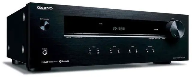 Alt view image 16 of 18 - Onkyo TX-8220 Analog Home Audio/Video Stereo Receiver (Black)