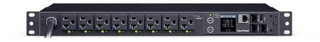 Main image of CyberPower PDU41023 Single Phase 100 120 VAC 30A Switched PDU