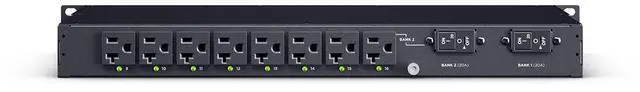 Alt view image 3 of 11 - CyberPower PDU41023 Single Phase 100 120 VAC 30A Switched PDU