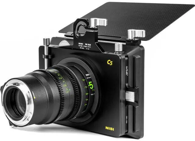 Alt view image 3 of 6 - NiSi Cinema 95-80mm Clamp-On Adapter for C5 Matte Box