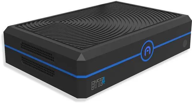 Alt view image 2 of 5 - Azulle Byte4 Pro Mini Desktop Computer with PoE N5105 4GB 64GB Flash W11P Black