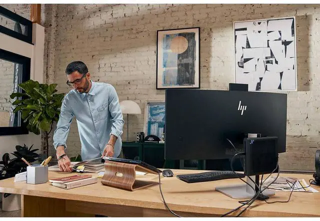 Alt view image 15 of 20 - HP Series 5 Pro 534PM 34" WQHD USB-C Conferencing Monitor 9E0Z2UTABA