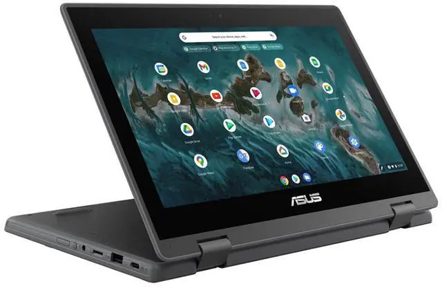 Alt view image 16 of 20 - Asus Flip CR1100FKA-YZ182T-S 11.6" Touchscreen Chromebook N5100 8GB 32GB eMMC
