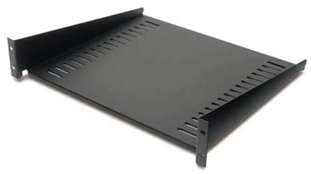 Alt view image 15 of 15 - APC BY SCHNEIDER ELECTRIC AR8105BLK Fixed Shelf 50lbs 22.7kg